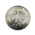 M01092 10 Złotych 1932 rok (z.z.) Polska Głowa kobiety