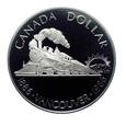 7833NS 1 Dolar 1986 rok Kanada 100 lecie Vancouver