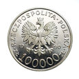 M01055 100000 Złotych 1990 rok Polska Solidarność A