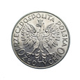 9580NSK 10 Złotych 1932 rok Polska Głowa kobiety