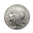 M03580 10 Złotych 1933 rok Polska Głowa kobiety