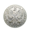 M03580 10 Złotych 1933 rok Polska Głowa kobiety