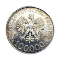 M00157 100000 Złotych 1990 rok Polska Solidarność A