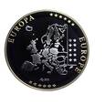 8613NS Medal Waluta Europy- Belgia Ag/Au