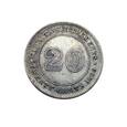 8975NS 20 Centów 1896 rok Straits Settlements