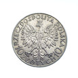 M00464 10 Złotych 1932 rok Polska Głowa kobiety