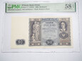 PB0208 20 Złotych 1936 rok Polska seria CK PMG 58 EPQ