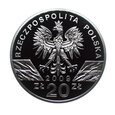 9086NS 20 Złotych 2009 rok Polska Jaszczurka