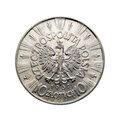 M03578 10 Złotych 1937 rok Polska Piłsudski