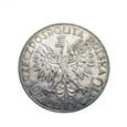 M00146 10 Złotych 1933 rok Polska Głowa kobiety