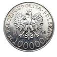 8013NS 100000 Złotych 1990 rok Polska Solidarność A