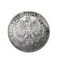 9616NS 10 Złotych 1933 rok Polska Głowa kobiety