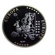 8618NS Medal Waluta Europy- Słowenia Ag/Au