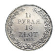 M00336 10 Złotych / 1 1/2 Rubla 1833 (NG) Polska / Rosja