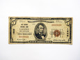 B0541 5 Dolarów 1929 rok USA seria D Laconia/New Hampshire