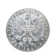 M03568 10 Złotych 1932 rok (z.z) Polska Głowa kobiety