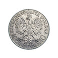 M00527 10 Złotych 1932 rok (z.z.) Polska Głowa kobiety