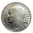M03454 10 Złotych 1933 rok Polska Głowa kobiety
