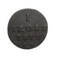 4751NA 1 Grosz 1812 rok IB Księstwo Warszawskie