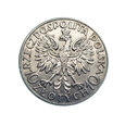 M00730 10 Złotych 1932 rok (b.z.) Polska Głowa kobiety