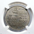 M02337 5 Złotych 1930 rok Polska Sztandar MS 61