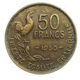 M02894 50 Francs (Franków) 1950 rok Francja (rzadka) RAR