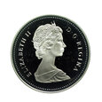 M01718 1 Dolar 1988 rok Kanada Kuźnia Saint-Maurice