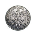 9683NS 10 Złotych 1932 rok (b.z.) Polska Głowa kobiety