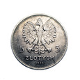 9579NSK 5 Złotych 1930 rok Polska Sztandar