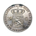 M01351 2,5 Guldena 1854 rok Holandia Wilhelm III