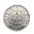 M03558 10 Złotych 1937 rok Polska Piłsudski