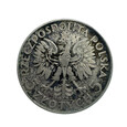 M03447 5 Złotych 1932 rok Polska Głowa Kobiety