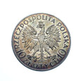 9273NSK 10 Złotych 1933 rok Polska J. III Sobieski