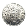 M02970 5 Marek 1908 rok Niemcy Wilhelm II Prusy