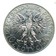 M03399 10 Złotych 1932 rok (z.z.) Polska Głowa kobiety