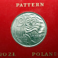 M01443 20 Złotych 1980 rok Polska Łódź próba