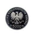 9945NS 5000 Złotych 1989 rok Polska W.Jagiełło półpostać