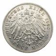 3560NA 5 Marek 1908 rok Niemcy (Wuerttemberg) Wilhelm II