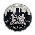 9876NS 20 Złotych 1996 rok Polska Tysiąclecie Gdańska