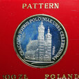 M00932 100 Złotych 1981 rok Polska Kościół Mariacki próba