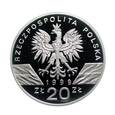 9871NS 20 Złotych 1999 rok Polska Wilk