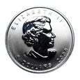 5072NA 5 Dolarów 2009 rok Kanada Liść Klonu