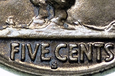 6826NAS 5 Centów (Five Cents) 1918 rok (S) USA (San Francisco)
