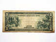 B1070 5 Dolarów 1914 rok USA White & Mellon