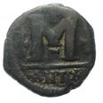 7094NS Follis 518-527 rok Bizancjum Justynian I (Antiochia)