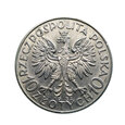 M03576 10 Złotych 1933 rok Polska Głowa kobiety