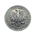 M02724 5 Złotych 1958 rok Polska Rybak