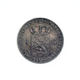 M00514 1 Gulden 1848 rok Holandia Wilhelm II