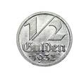 6458NAS 1/2 Guldena 1932 rok Wolne Miasto Gdańsk
