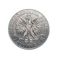 9147NS 10 Złotych 1933 rok Polska Głowa kobiety